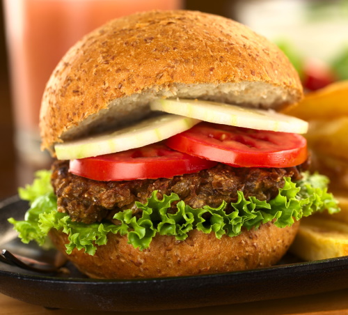 lentil burgers image