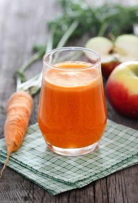 Zingy Carrot and Apple Juice