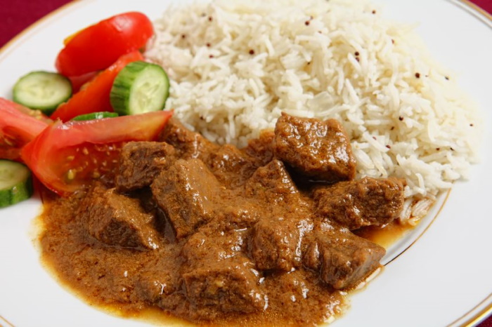 Moroccan braised beef