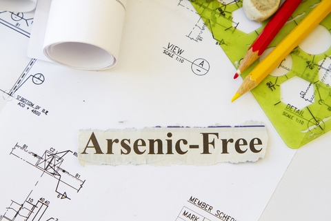 Levels of arsenic in rice