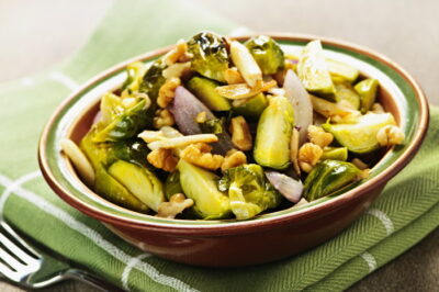 Brussel sprouts recipe with pecan butter