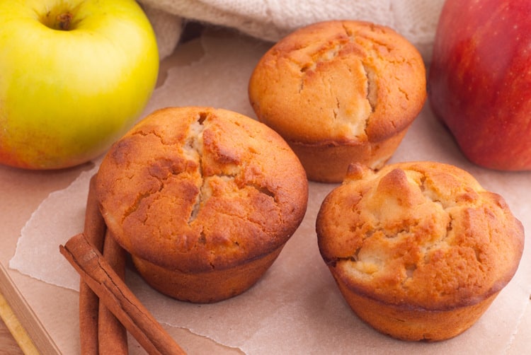 Spiced Apple Muffins