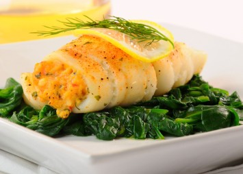 Baked Stuffed Sole