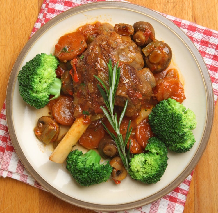 Braised Lamb Shanks