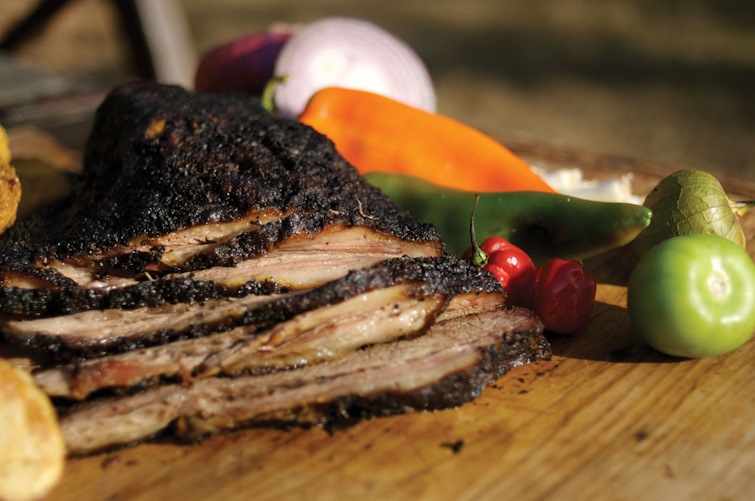 Oven baked beef brisket