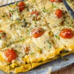 Cheesy Baked Polenta with Vegetables from Cookingnook.com