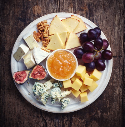 cheese board on boards