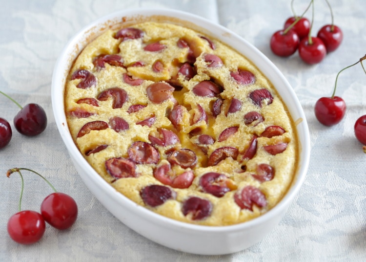 Cherry Clafoutis, A French Dessert