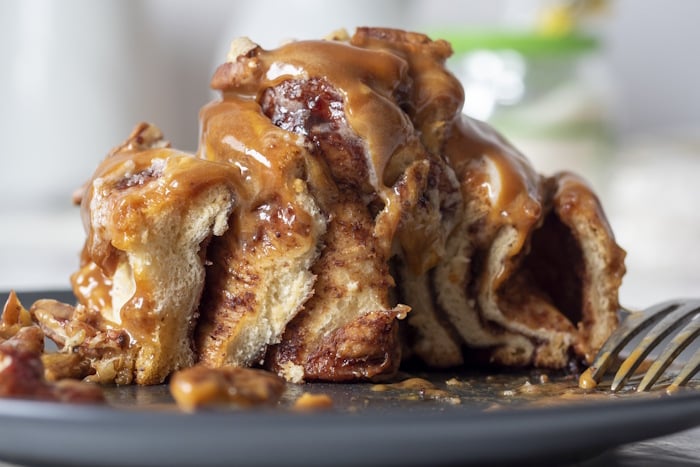 Cinnamon Monkey Bread Slice