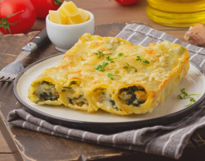 Manicotti crepes recipe