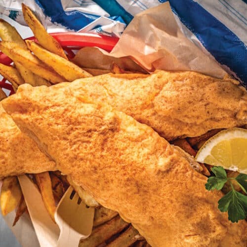 Make delicious glutenfree fish and chips.