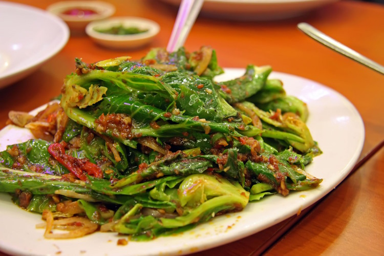 Chinese Style Greens