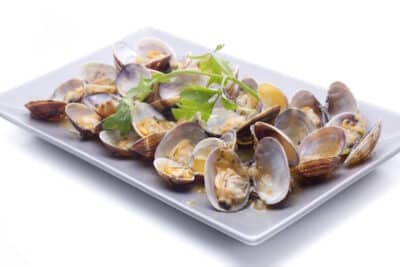 Grilled clams