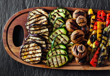 Grilled Vegetables, Asian Style