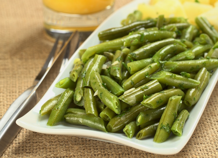 Herbed green beans