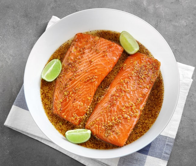 Honey Glazed Salmon
