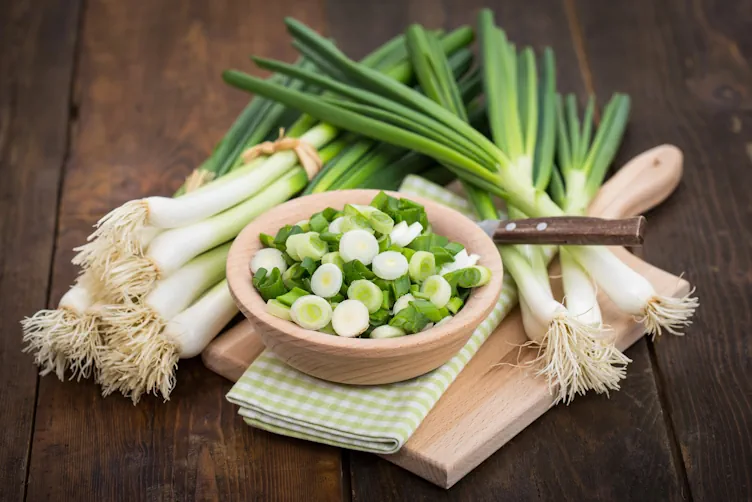 leeks and slices