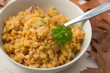 lentils rice