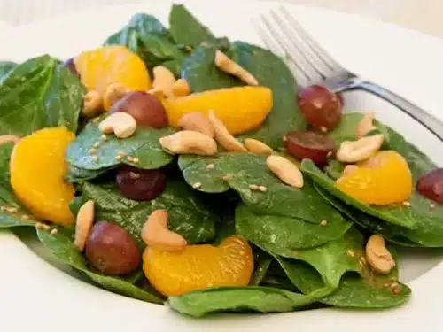 romaine and mandarin orange salad with poppy seed dressing Mandarin Orange Salad Recipe