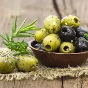 marinated olives