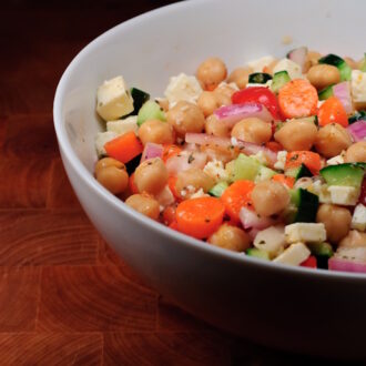 Mediterranean Chickpea Salad
