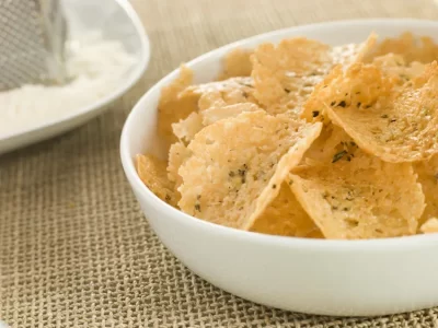 parmesan cheese crisps
