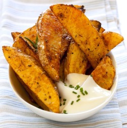spicy tater wedges