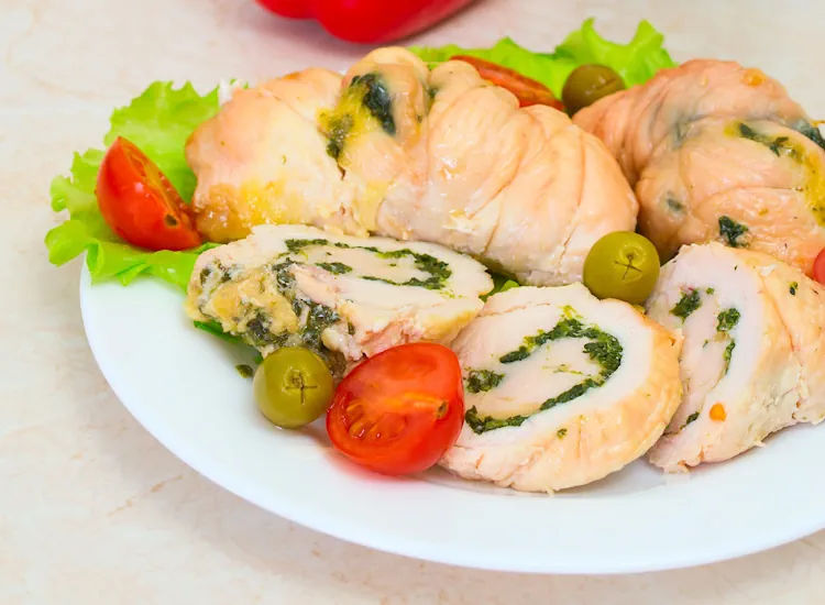 spinach stuffed chicken