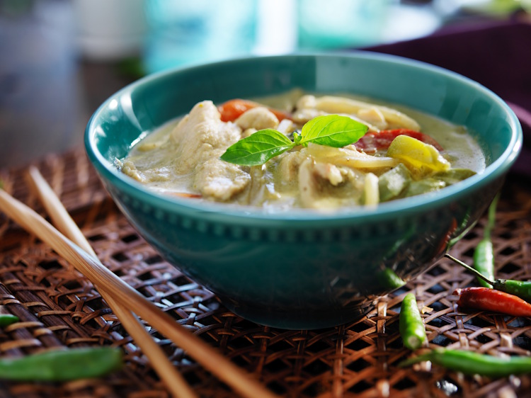 Thai green curry recipe