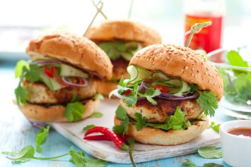 Jalapeno Turkey Burgers